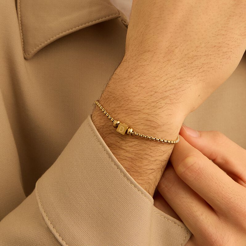 Bead Essential Code Acciaio Dorato - Beads Unisex | Stroili