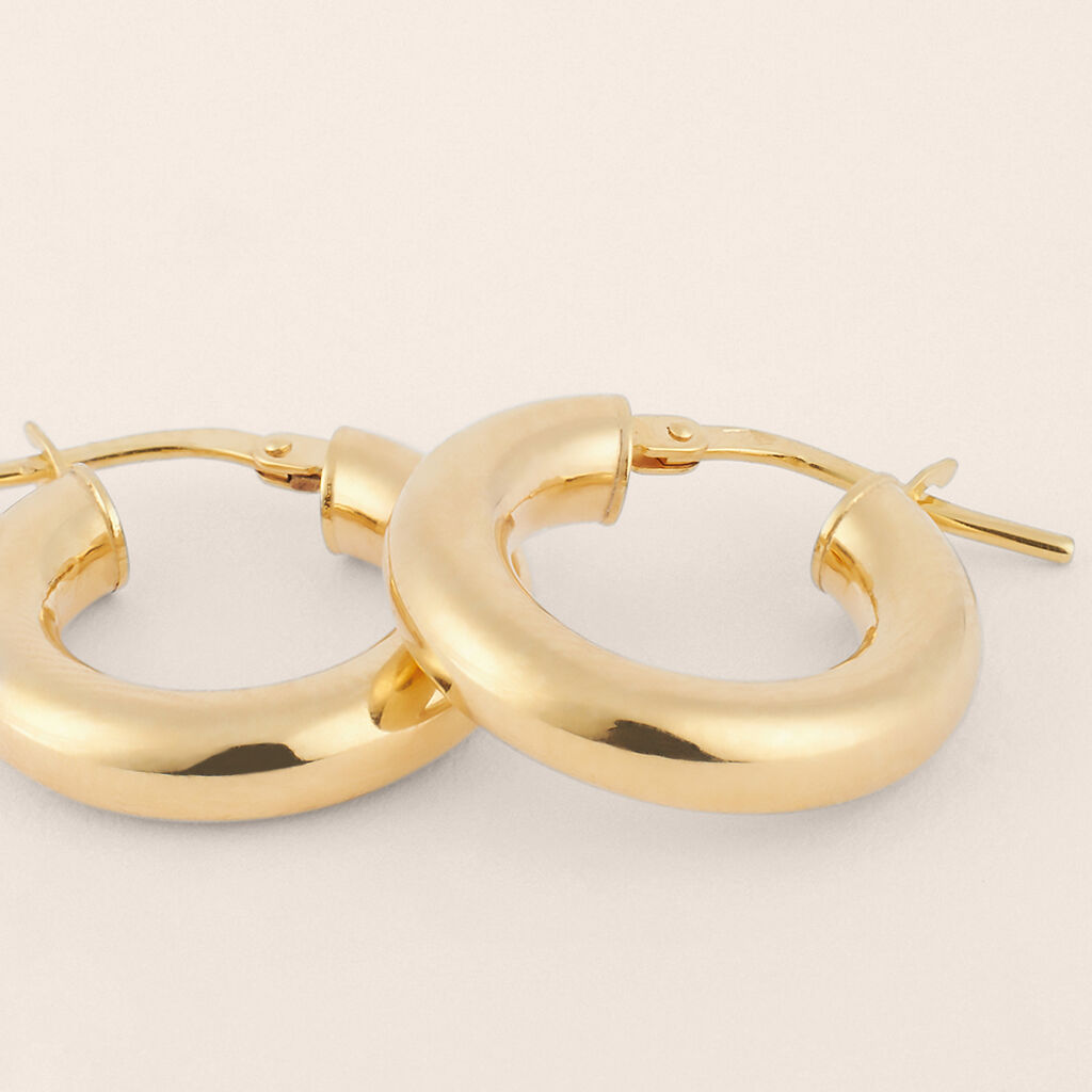 Orecchini A Cerchio Toujours Oro Giallo