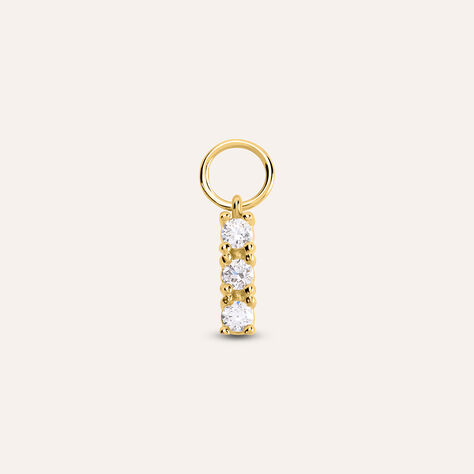 Charm Trilogy Toujours Oro Giallo Cubic Zirconia
