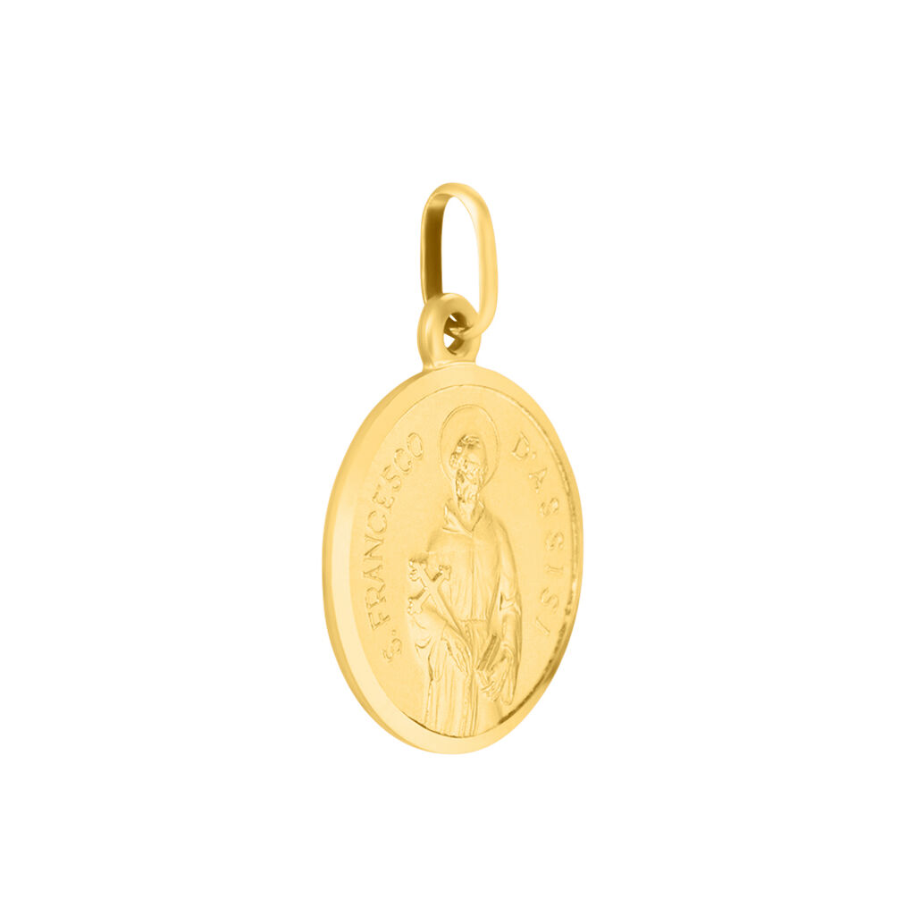 Pendente Holy Oro Giallo - Ciondoli con Incisione Unisex | Stroili