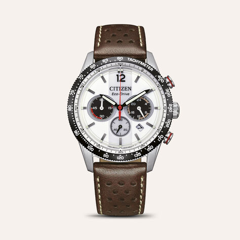 Orologio Eco Drive Citizen Ore Felici Ca4714-04a - Orologi con Datario Uomo | Stroili
