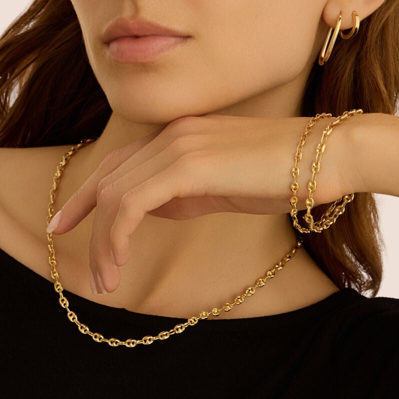 Mono Orecchino A Cerchio Toujours Oro Giallo - Mono Orecchino Unisex | Stroili