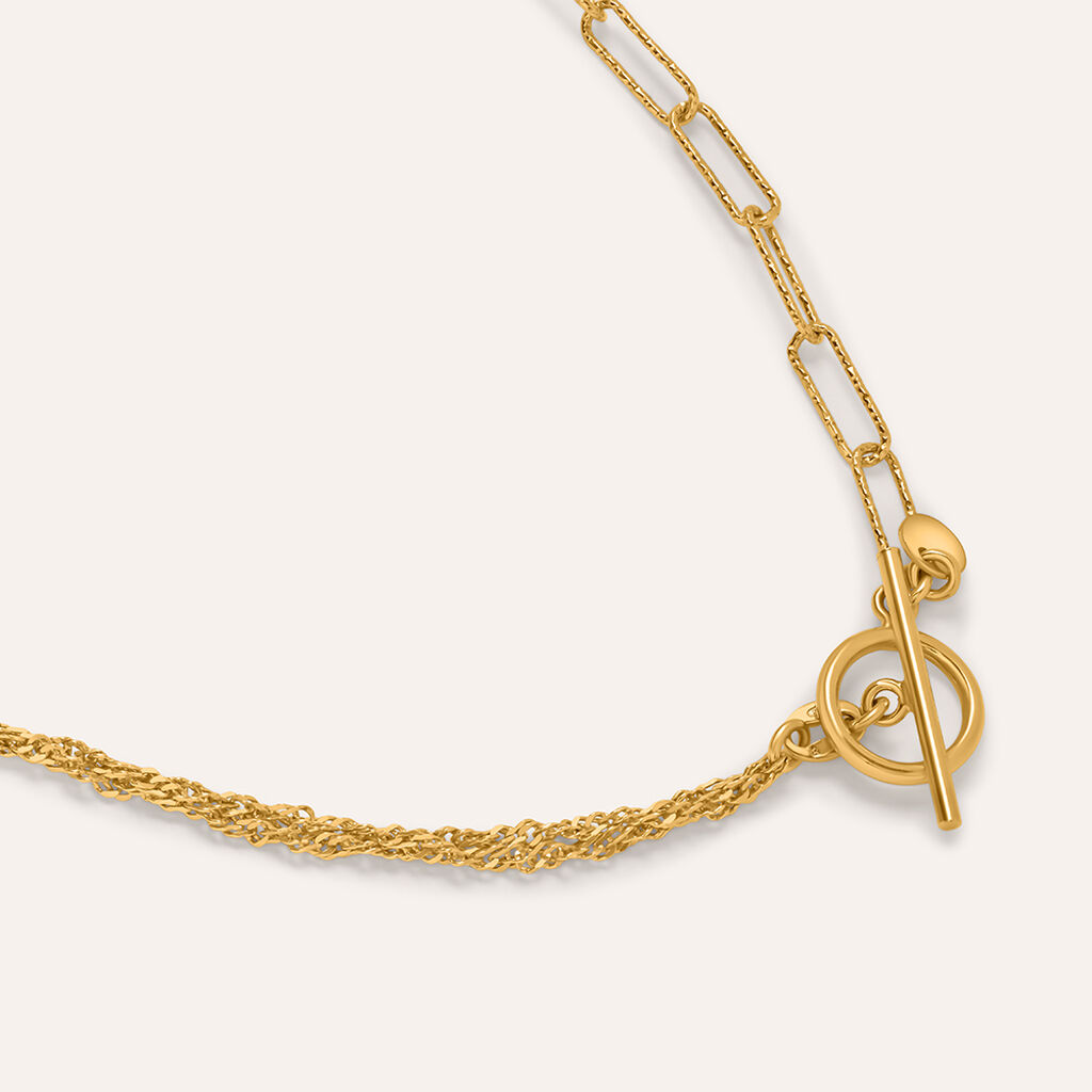 Catena Silver Collection Argento Dorato - Collane Donna | Stroili