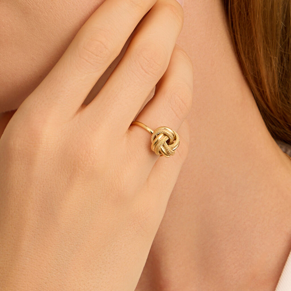 Anello Solitario Isabelle Oro Giallo