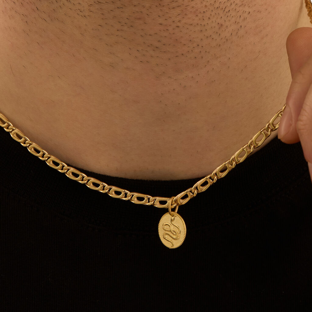 Pendente Serpente L'homme Or Oro Giallo