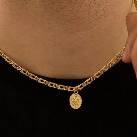Pendente Serpente L'homme Or Oro Giallo - Ciondoli Uomo | Stroili