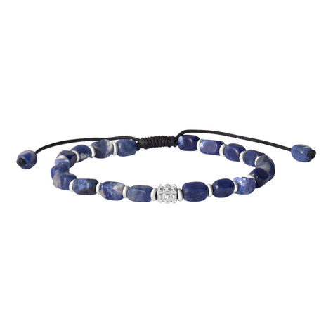 Bracciale Man Code Acciaio Sodalite - Bracciali Uomo | Stroili