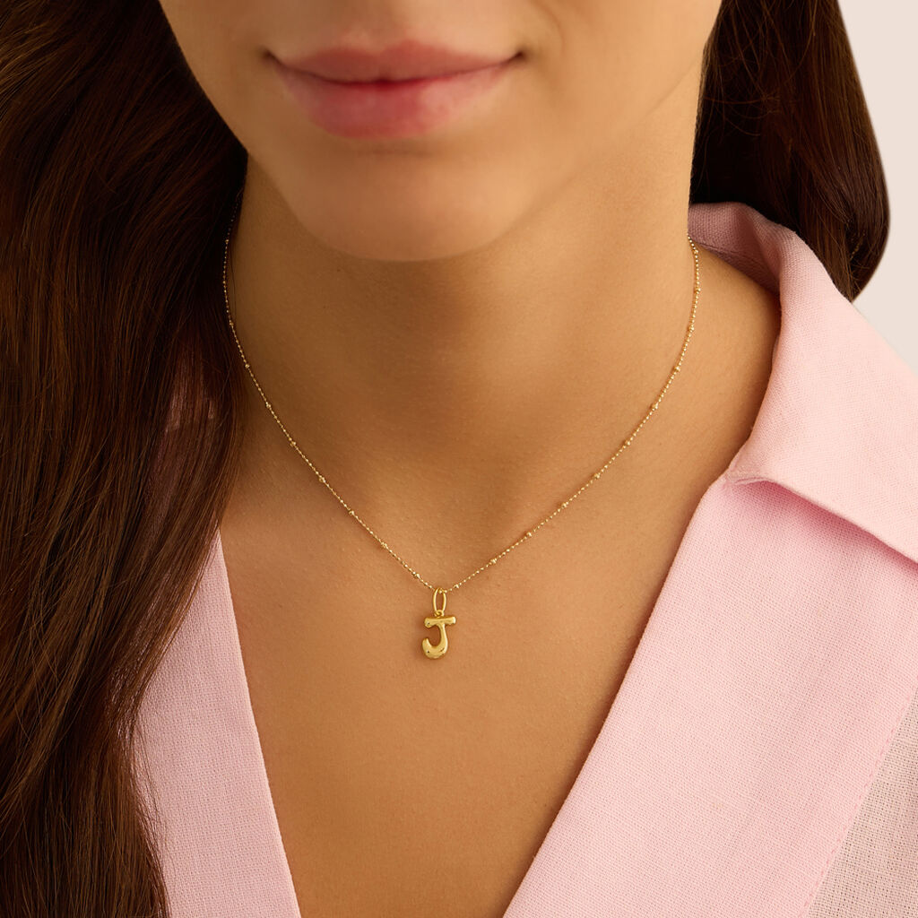 Pendente Love Beats Argento Dorato