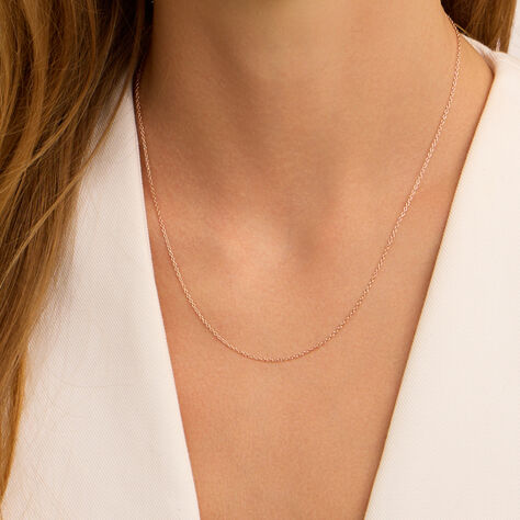 Catenina Silver Collection Argento Rosa - Collane Catena Donna | Stroili