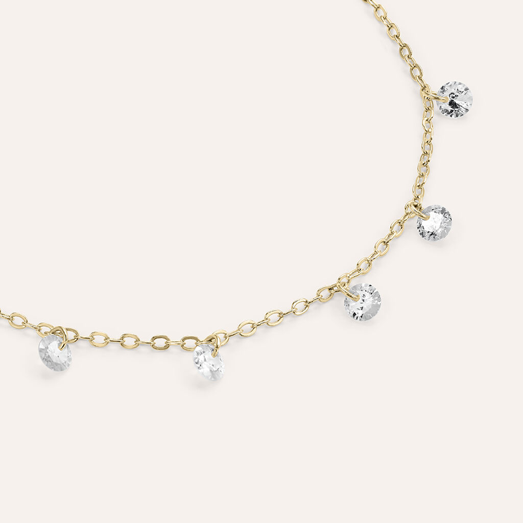 Bracciale Multi Punto Luce Golden Dream Placcato Oro Giallo Cubic Zirconia