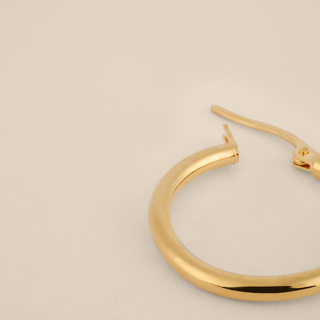 Orecchini A Cerchio Toujours Oro Giallo