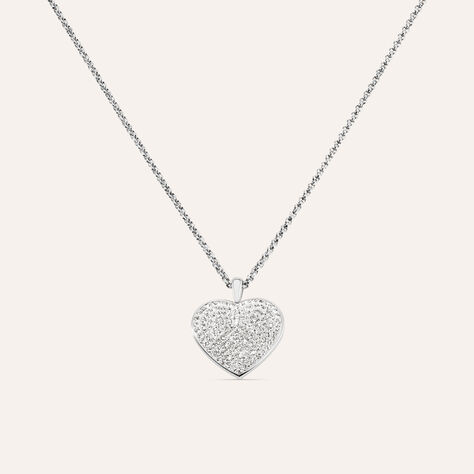 Collana Aura Acciaio Cristallo - Collane Donna | Stroili