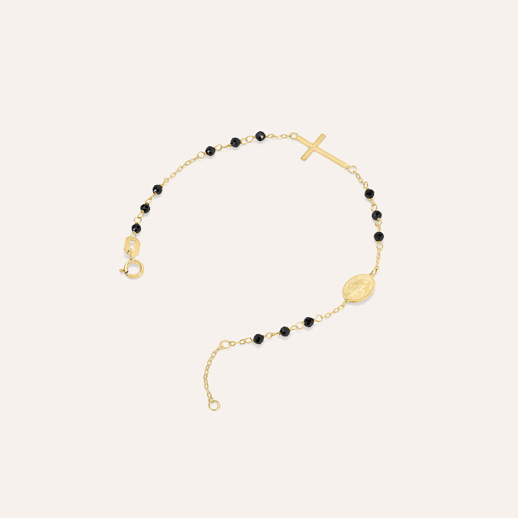 Bracciale Rosario Holy Oro Giallo Spinello - Bracciali con Rosario Donna | Stroili