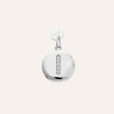 Pendente Love Beats Argento Rodiato Cubic Zirconia