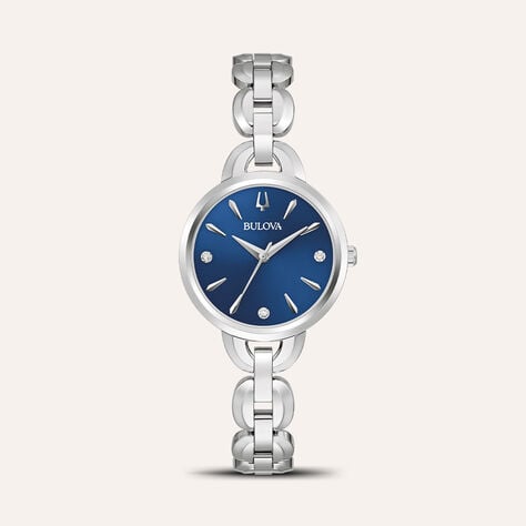 Orologio Al Quarzo Bulova Classic Diamonds 96p231 - Orologi solo Tempo Donna | Stroili