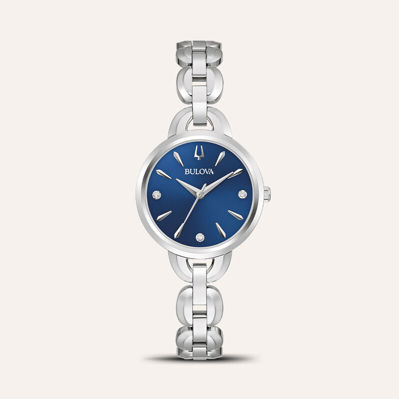 Orologio Al Quarzo Bulova Classic Diamonds 96p231 - Orologi solo Tempo Donna | Stroili