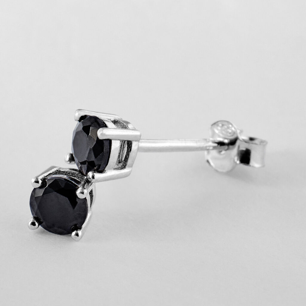 Orecchini Lobo Punto Luce Silver Elegance Argento Rodiato Cubic Zirconia - Orecchini a Lobo Donna | Stroili
