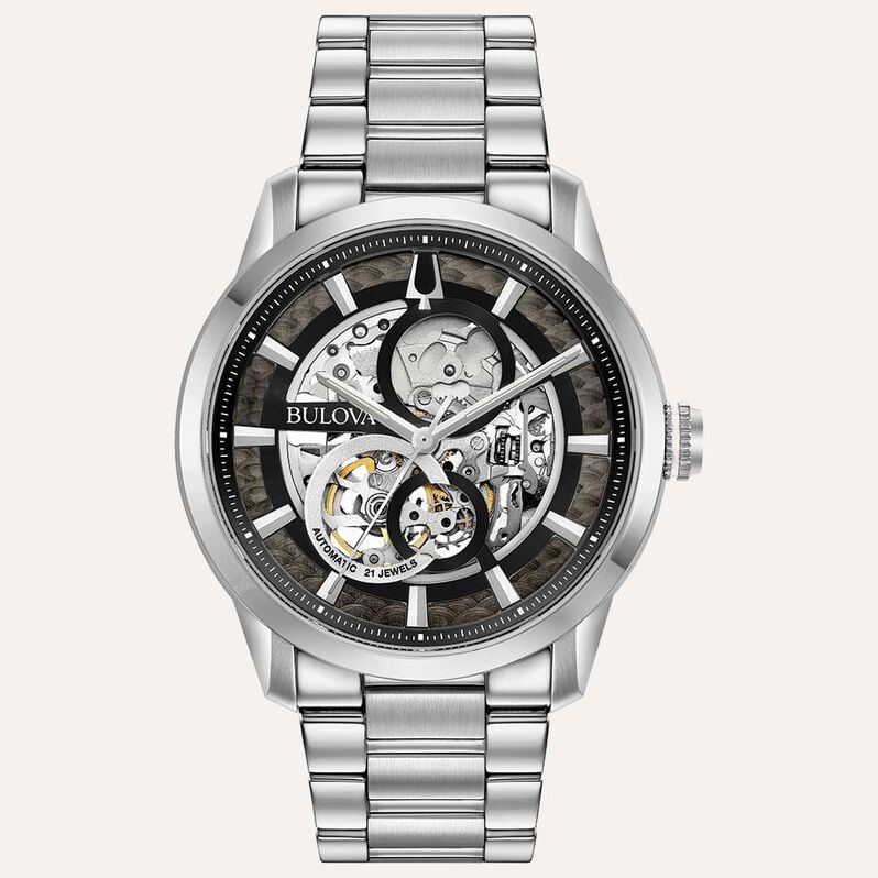 Orologio Meccanico Bulova Sutton 96a208 - Orologi solo Tempo Uomo | Stroili