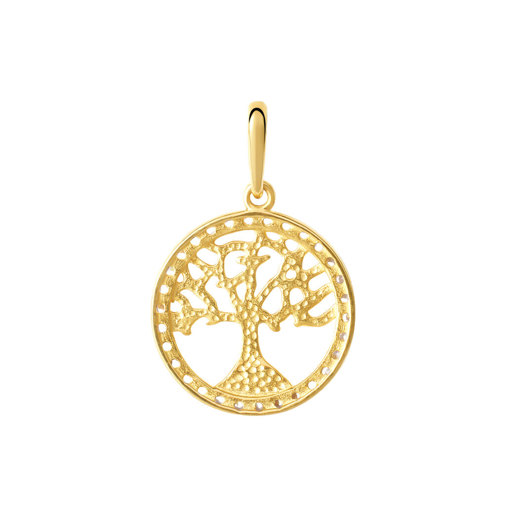 Pendente Poème Oro Giallo Cubic Zirconia - Ciondoli Donna | Stroili
