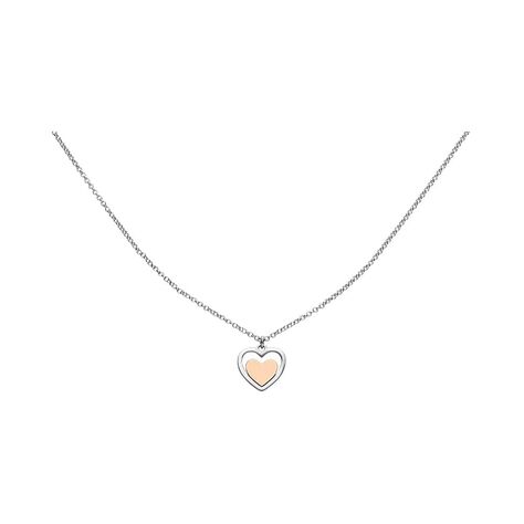 Collana Silver Collection Argento Bicolore Bianco / Rosa - Collane Donna | Stroili