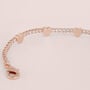 Bracciale Romantic Shine Ottone Rosa Cristallo