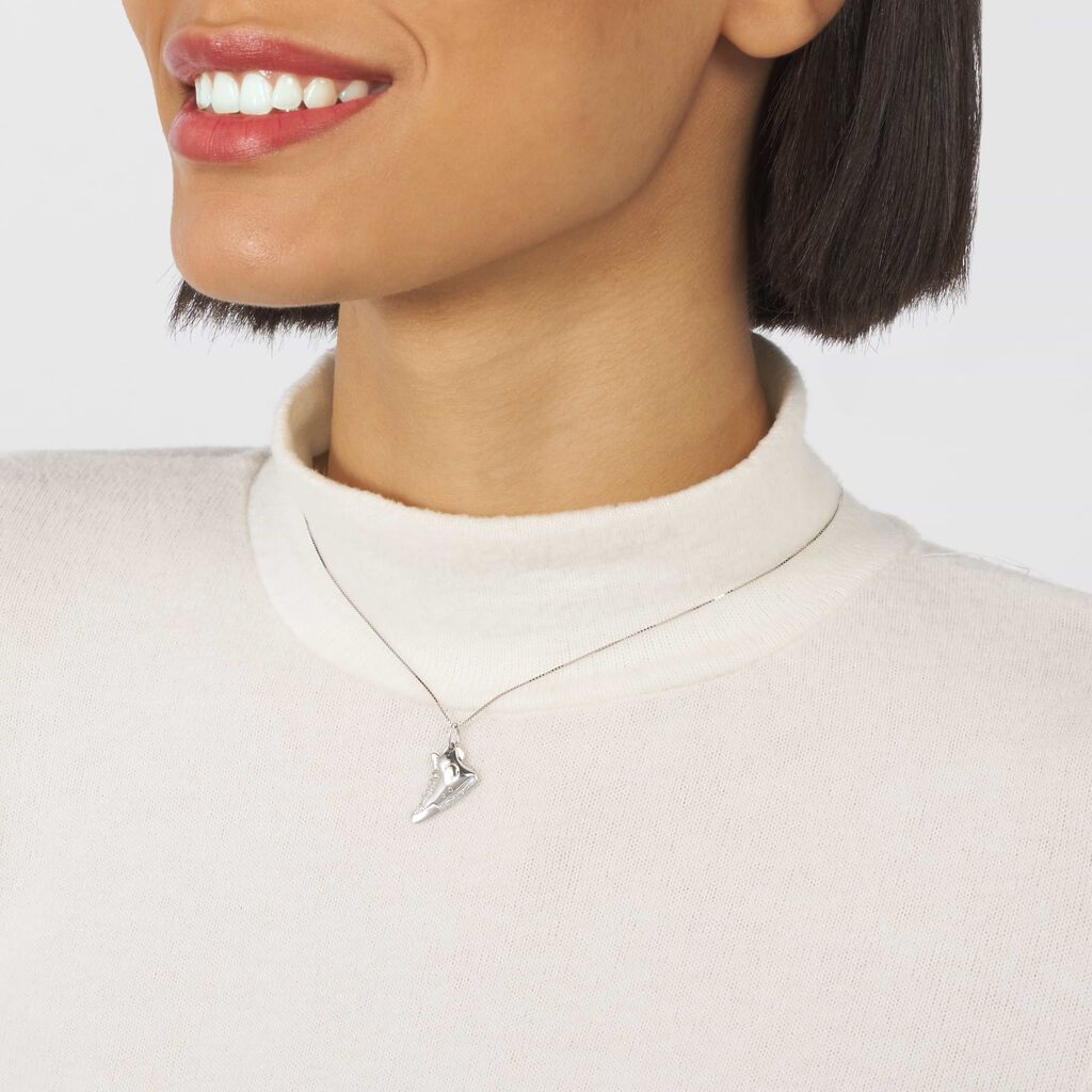 Charm in argento rodiato e glitter - Charms Donna | Stroili