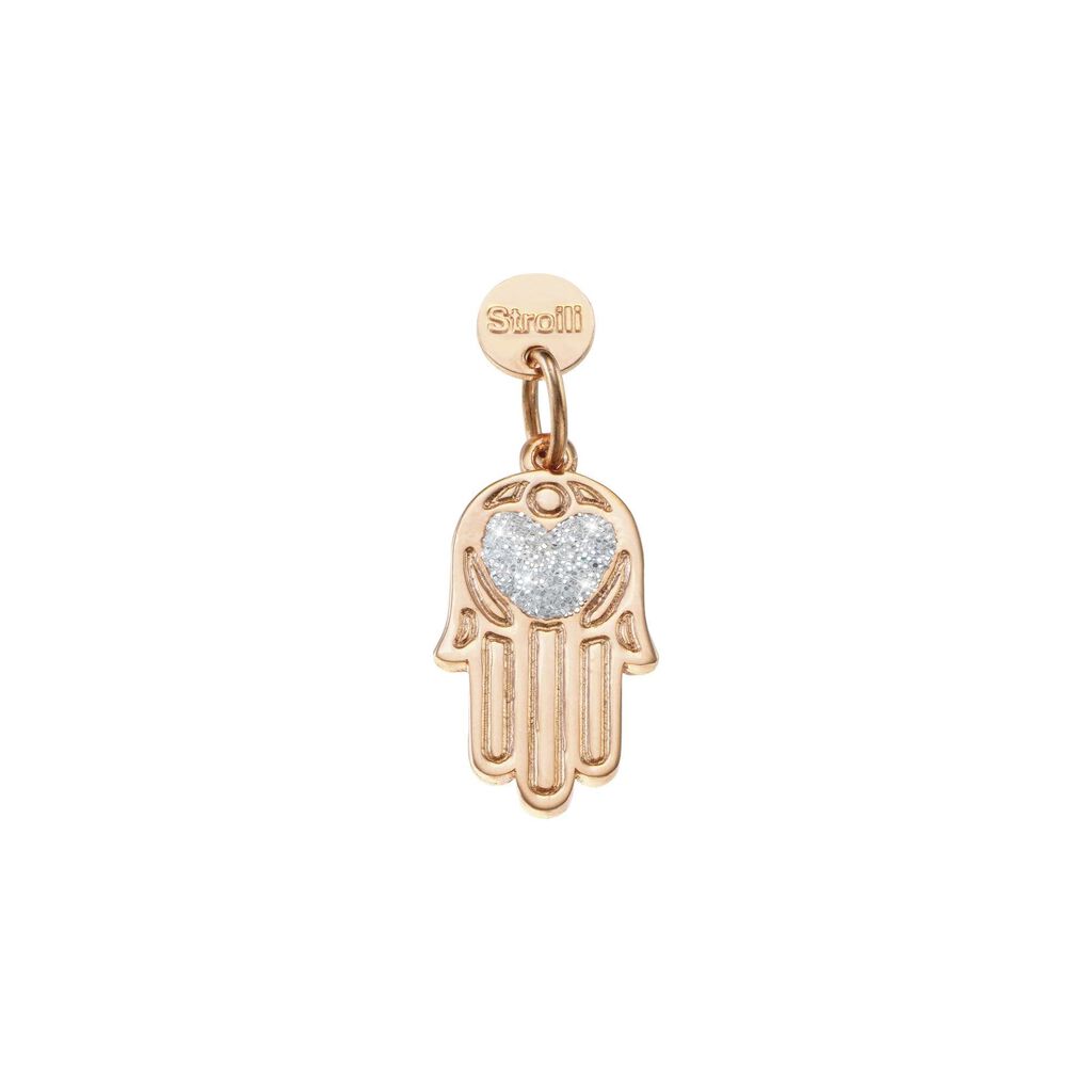 Pendente Love Beats Argento Rosa - Ciondoli Donna | Stroili