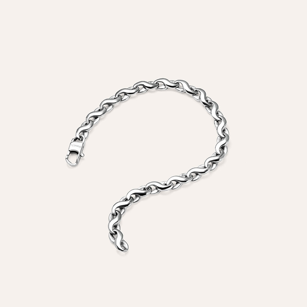 Bracciale Catena Man Code Acciaio - Bracciali Love Uomo | Stroili