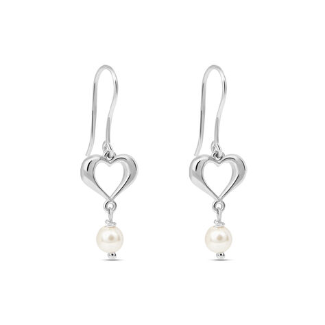 Orecchini Pendenti Silver Pearls Argento Rodiato Perla sintentica - Orecchini Pendenti Donna | Stroili