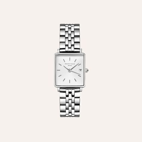 Orologio Al Quarzo Rosefield The Boxy Xs Qmwss-q020 - Orologi con Datario Donna | Stroili