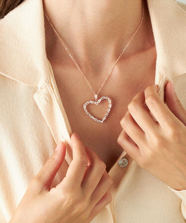 Collana Romantic Shine Metallo Cristallo