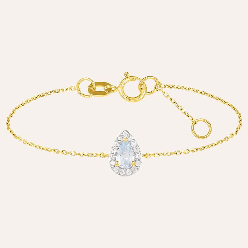Bracciale Amélie Oro Giallo Topazio Cubic Zirconia - Bracciali Donna | Stroili