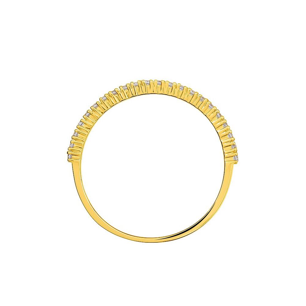 Anello Riviere Claire Oro Giallo Cubic Zirconia - Anelli Riviere Donna | Stroili