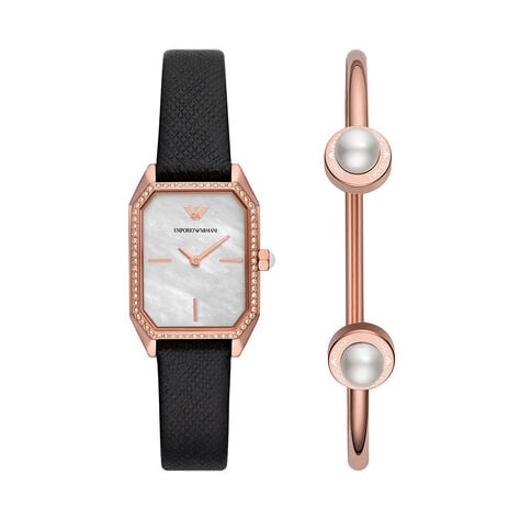 Combo Orologio Al Quarzo Emporio Armani Ar80068set - Orologi solo Tempo Donna | Stroili