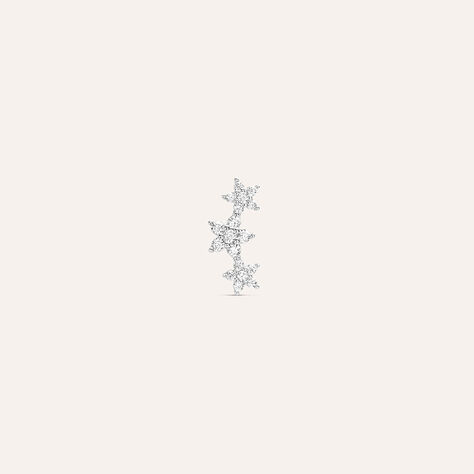 Piercing Orecchio Bon Ton Oro Bianco Cubic Zirconia - Piercing Orecchio Donna | Stroili