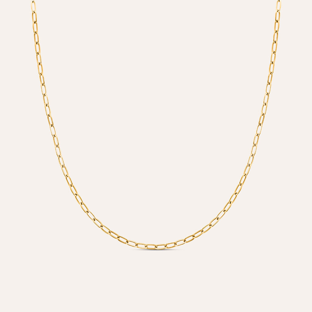 Collana Radiance Acciaio Dorato