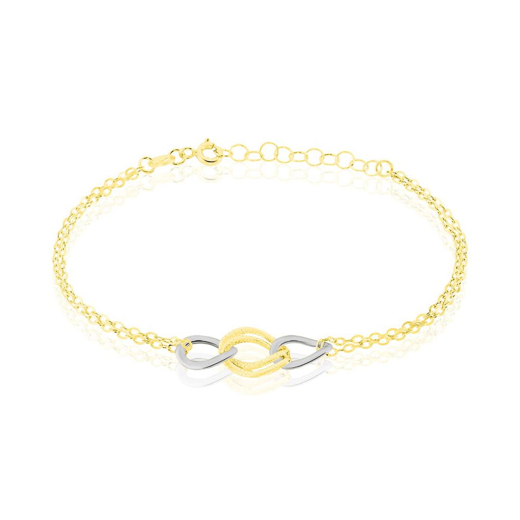 Bracciale Catena Beverly Oro Bicolore - Bracciali Amicizia Donna | Stroili