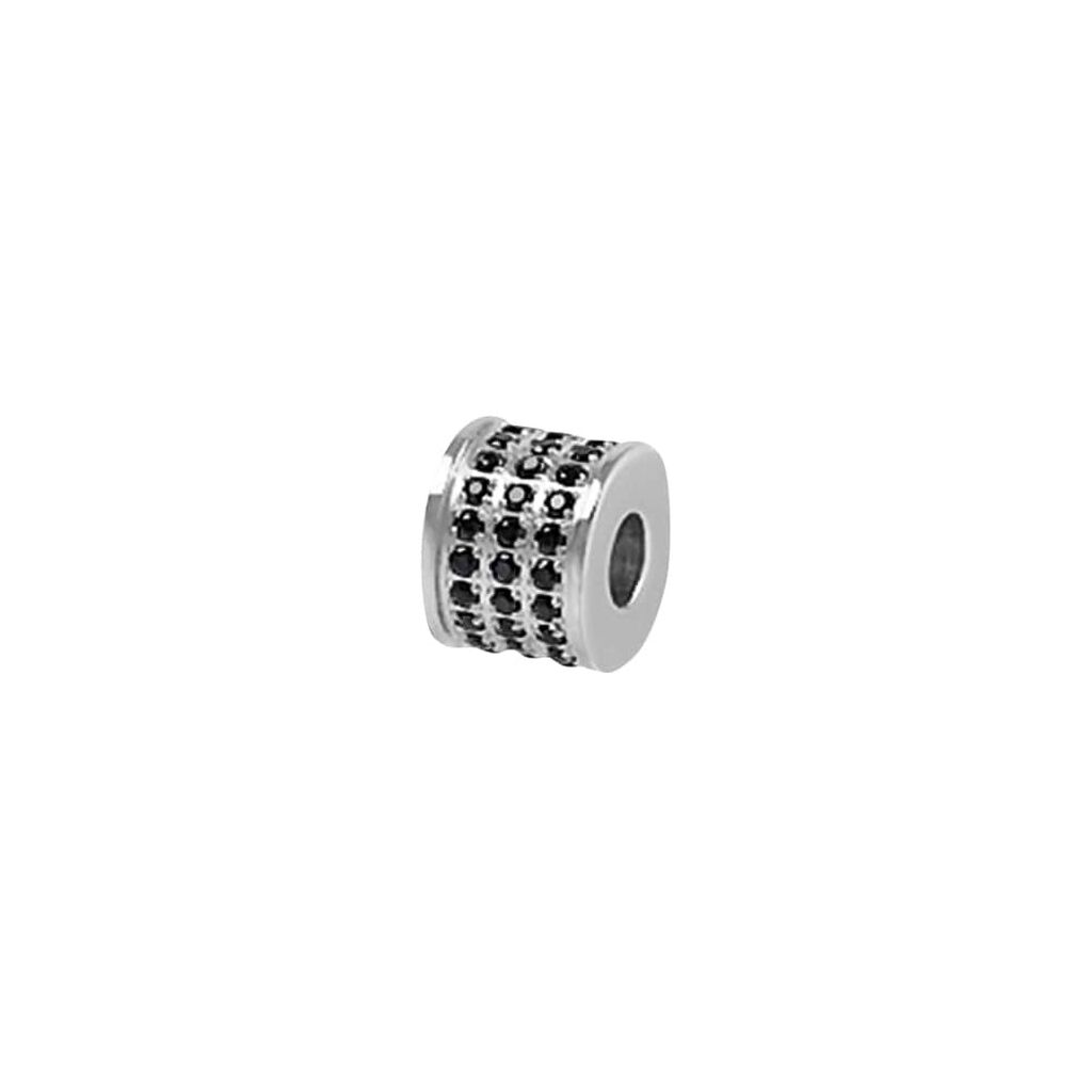 Bead Essential Code Acciaio Cristallo - Beads Uomo | Stroili
