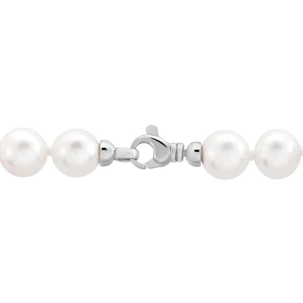 Bracciale Gabrielle Oro Bianco Perla D'Acqua Dolce - Bracciali Donna | Stroili