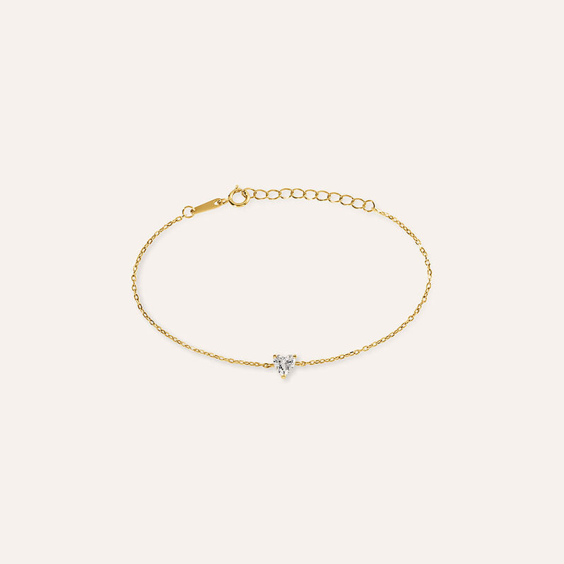 Bracciale Silver Glow Argento Dorato Cubic Zirconia - Bracciali Donna | Stroili