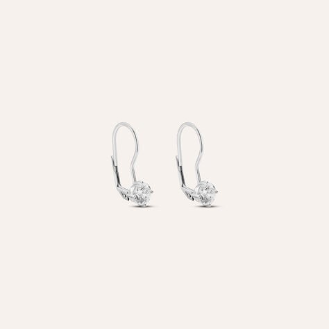 Orecchini Pendenti Punto Luce Silver Elegance Argento Rodiato Cubic Zirconia - Orecchini Pendenti Donna | Stroili