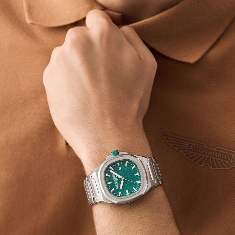 Orologio Al Quarzo Aston Martin Aml Icon Mtig2s604 - Orologi con Datario Uomo | Stroili