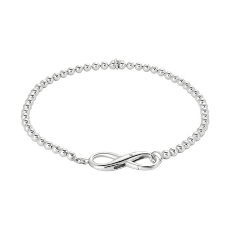 Bracciale Catena Silver Collection Argento Rodiato - Bracciali Love Donna | Stroili