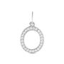 Pendente Poème Oro Bianco Cubic Zirconia