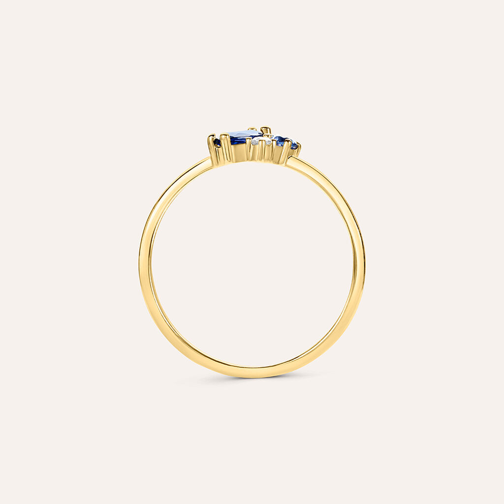 Anello Fantasia Claire Oro Giallo Cubic Zirconia - Anelli con Pietre Donna | Stroili