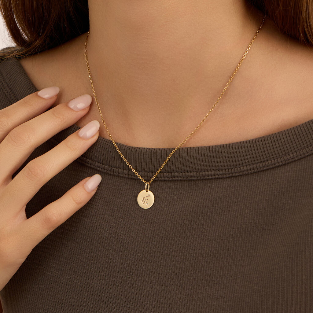 Pendente Poème Oro Giallo Cubic Zirconia