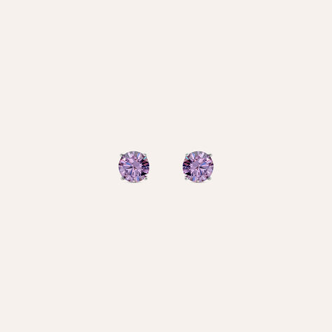 Orecchini Lobo Punto Luce Silver Rainbow Argento Rodiato Cubic Zirconia - Orecchini a Lobo Donna | Stroili