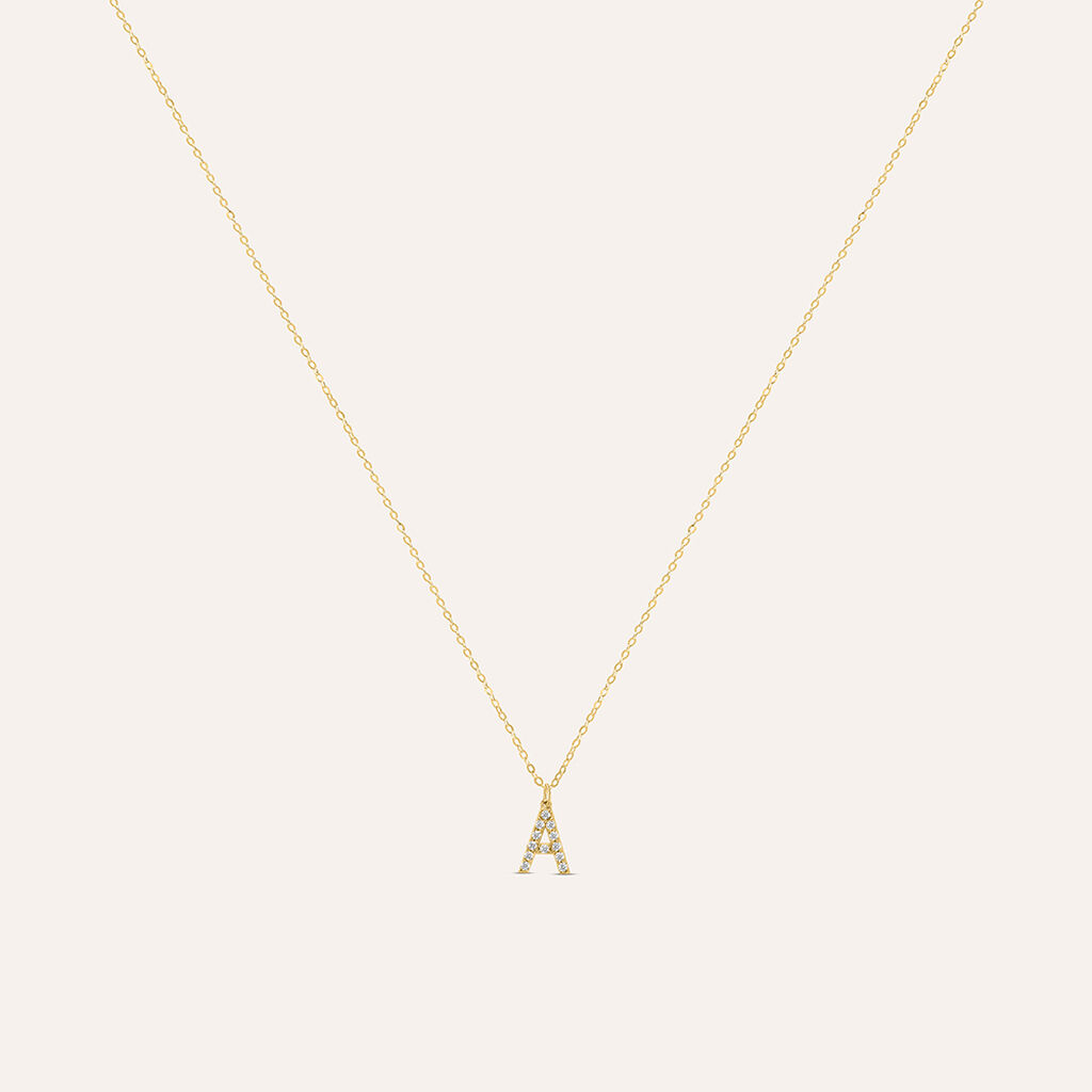 Collana Claire Oro Giallo Cubic Zirconia