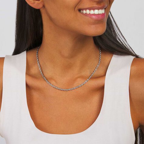 Catena Lady Code Acciaio - Collane Catena Donna | Stroili