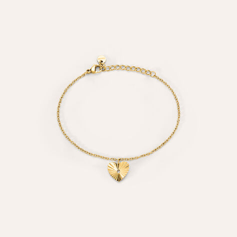Bracciale Lady Code Acciaio Dorato - Bracciali Love Donna | Stroili